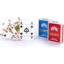 Belirtilmemiş Copag Poker Seti - 300 Chip 100% Plastik Casino Kalitesinde 2 Deste