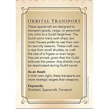 Belirtilmemiş Modiphius Dune: Varlık Kartları - Mimar Genişletme Destesi - Imparatorluk Içinde Dune Adventures In