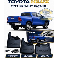 Otokap Universal Toyota Hilux Uyumlu 4’lü Paçalık Takımı Ön Arka Çamurluk Tozluk Seti