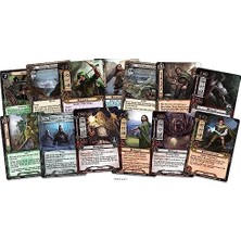 Belirtilmemiş Yüzüklerin Efendisi Kart Oyunu Iki Kule Saga Genişletme - Kooperatif Oyunu, Oyunu, Yaş 14+, 1-4 Oyu