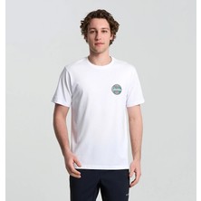 Columbia CS0416 Csc M Button Stamp Scrıpted Ss Erkek T-Shirt