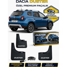 Otokap Universal Dacia Duster 2010-2017 Orijinal Uyumlu 4’lü Paçalık Takımı Ön Arka Çamurluk Tozluk Seti