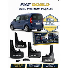 Otokap Universal Fiat Doblo Uyumlu 4’lü Paçalık Takımı Ön Arka Çamurluk Tozluk Seti