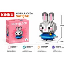 Kinku Kutulu Block-Puzzle-Yapboz-3d Zeka Geliştiren-Mini Sevimli Figürler Minyatür
