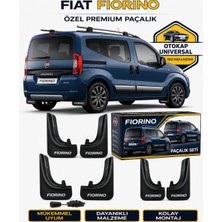 Otokap Universal Fiat Fiorino Uyumlu 4’lü Paçalık Takımı Ön Arka Çamurluk Tozluk Seti, Dayanıklı ve Koruyucu Tasarım