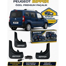 Otokap Universal Peugeot Bipper Uyumlu 4’lü Paçalık Takımı Ön Arka Çamurluk Tozluk Seti