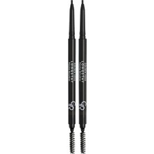 Belirtilmemiş Longstay Precise Browliner No: 101 - Asansörlü Suya Dayanıklı Kaş Kalemi (2 Paketi)