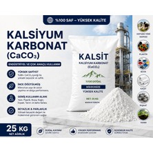 Global Industrial Kalsit Tozu 25 kg - 2 Mikron Mikronize Kalsiyum Karbonat (Caco₃)