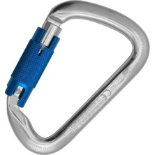 Kong Italy Kong Large Multiuse Auto Block Çok Amaçlı Geniş Açıklıklı Otomatik 3 Kilitli Alüminyum D Karabina 737LM0PPBKK