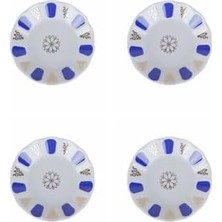 Belirtilmemiş Yaldız Çay Tabağı 11CM 4 Lü 04POR005232 4129600000970