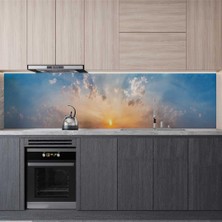 Belirtilmemiş Mutfak Tezgah Arası Folyo Kaplama Folyosu Gün Doğumu 60X400 cm