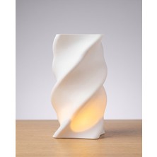 Fora3D Aura Twist Modern Gece Lambası / Dekoratif Masa Lamba 3D Baskı