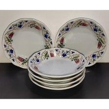 Belirtilmemiş Porselen 12 cm Lalenaz 12'li̇ Çay Tabak 86909473121792