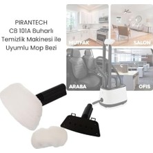 Belirtilmemiş Pirantech Cb 101A Buhar Makinesi Mop Bezi 2'li
