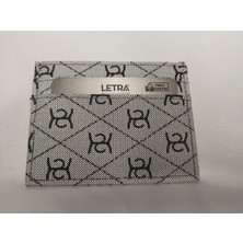 Letra Çift Taraflı Orta Bölmeli Ince Kartlık