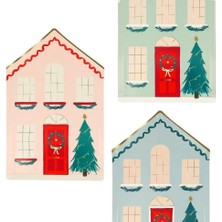 Belirtilmemiş - Festive Plates - Kutlama Evi Tabak (8'li)