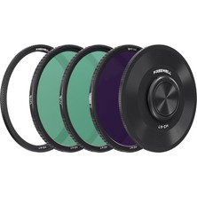 Freewell 67MM M2 Uv  Manyetik Hızlı Değiştirilebilir Çantalı 3'lü Lens Filtre Seti