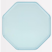 Belirtilmemiş - Summer Sky Dinner Plates - Yaz Mavisi Tabaklar (L) (X8)