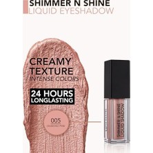 Belirtilmemiş Shimmer & Yoğun Işıltılı Likit Metalik Göz Farı
