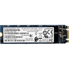 Sandisk SD9SN8W-128G-1006 X600 128GB 450/350MB/S 22X80 Sata Nvme SSD (Kutusuz)