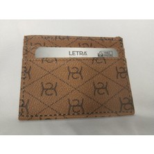 Letra Çift Taraflı Orta Bölmeli Ince Kartlık