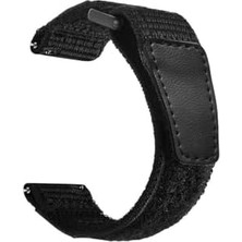 Belirtilmemiş - Gear S3 (22MM) Nylon Kordon Siyah