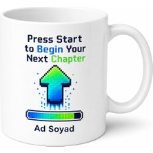 Tupya Gift Level Up Your Life Motivasyon Kupası Hayatını Seviye Atlat Hediye Kupa Bardak