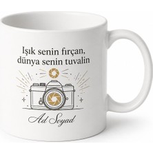 Tupya Gift Dünya Fotoğrafçılık Günü Hediye Kupa Anları Ölümsüzleştirenlere Özel Tasarım Bardak