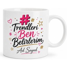 Tupya Gift Hashtag Kraliçesi Tasarımlı Trendleri Belirleyen Kadın Hediye Kupa Bardak