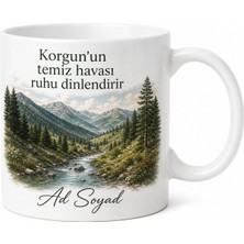 Tupya Gift Çankırı Korgun Doğa Güzellikleri Temiz Dağ Havası Kupa Bardak Hediye