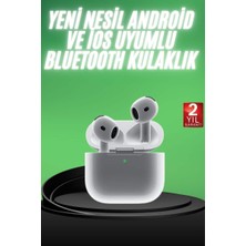 Cm Store Yeni Nesil Bluetooth Kulaklık Beyaz Çağrı Cevaplayabilen Kablosuz