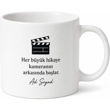 Tupya Gift Yapımcı Baskılı Yapımcılara Özel Ingilizce Kupa Bardak Hediye