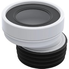 Fiorenn Eksantrik Kada 20 mm | Alttan Çıkışlı Klozet Pis Su Bağlantı Adaptörü | Sızdırmaz Contalı