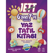Yapı Kredi Yayınları 6. Sınıftan 7'ye Geçenler Için Yaz Tatil Kitabı Jett