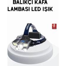 Cm Store Profesyonel Şarjlı LED Far – Ipx5 Suya Dayanıklı 4 Işık Modu Hareket Sensörlü