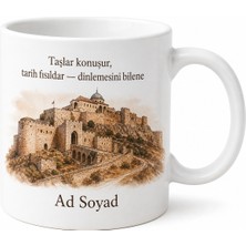 Tupya Gift Ankara Keçiören Estergon Kalesi Tarihi Ihtişam Kahve Kupası Özel Tasarım Hediye Bardak