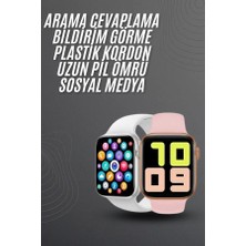 Cm Store Yeni Model Akıllı Saat Dokunmatik Ekran Unisex Amoled Ekran 44 mm