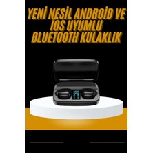 Cm Store Kablosuz Dijital Göstergeli Çağrı Cevaplayabilen Tws 5.0 Bluetooth Kulaklık