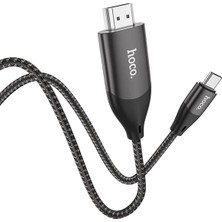 Cm Store Hoco UA16 Type-C To HDMI 4K 30hz Ses ve Görüntü Aktarma KABLOSU-(5775)