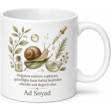 Tupya Gift Salyangoz Yetiştiricisi Kozmetik Ham Madde Üreticisi Seramik Kupa Hediye