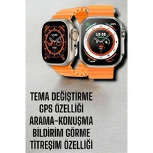 Cm Store Suya ve Toza Dayanıklı 45 mm Akıllı Saat Bildirim ve Cevapsız Çağrı Görüntüleme