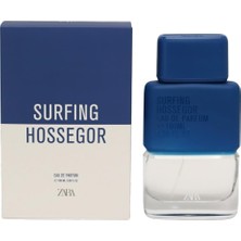 Zara Surfing Hossegor Erkek Parfümü, Atlantik Kıyısı'ndan Esinlenilmiş Bergamot, Frenk Üzümü ve Sedir Ağacı Özlü Narenciye ve Baharatlı Koku, Eau De Parfum Edp 100M