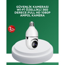Cm Store 1080P Gece Görüşlü Ampul Güvenlik Kamerası – Kablolu ve Kablosuz Seçenekli