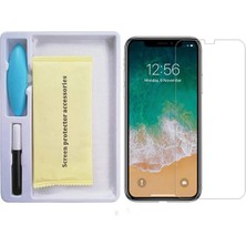 Cm Store Iphone 11 Pro Full Liquid+Uv Işık 3D Kırılmaz Cam Ekran Koruyucu iPhone XS-X-(5775)