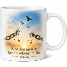 Tupya Gift Özgür Olmak Istiyorum Kupa Bardak Hediye