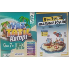 Eser Yanıt Yayınları  6.sınıf Yaz Tatil Kamp Kitabı+Günay   6 Dan  Ye  Geçenler  Için  Yaz Kampı     Föyleri