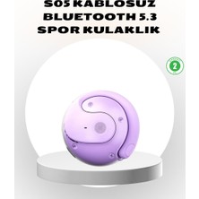 Cm Store S05 Kablosuz Kulaklık Bluetooth 5.3 Ipx4 Su Geçirmez Stereo Ses Otomatik Bağlantı