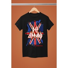 Magors Def Leppard Baskılı %100 Pamuklu Regular Kalıp Tshırt