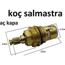 Koç Salmastra Aç Kapa Musluk Içi Salmastıra Sarı Dişli Aç Kapa Model