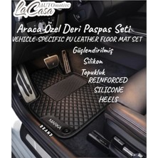 Gian Fabio Falleri Lacasa Opel Astra Hb-H Kasa (2004-10)UYUMLU Kapitoneli-Suni Deri-Silikon Topukluklu Paspas